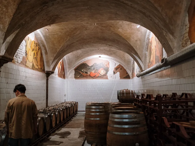 Cave en pierre avant travaux d'isolation